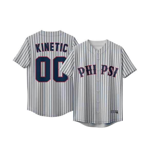 Phi Kappa Psi - Crimson Wrapped - Baseball Jersey Discount