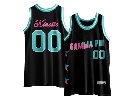 Gamma Phi Beta - Cotton Candy Basketball Jersey Online now