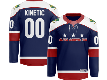 Alpha Gamma Rho - Fame Hockey Jersey Cheap