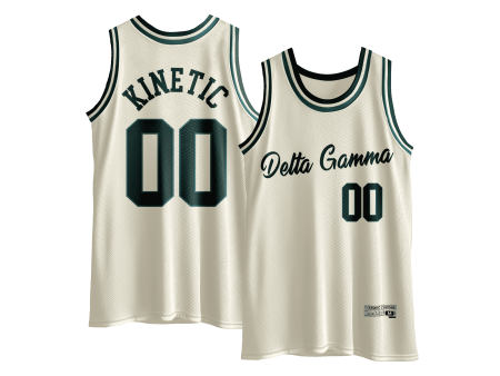 Delta Gamma - Buttercream Basketball Jersey Online