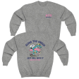 Alpha Tau Omega Graphic Crewneck Sweatshirt | Alligator Skater For Cheap