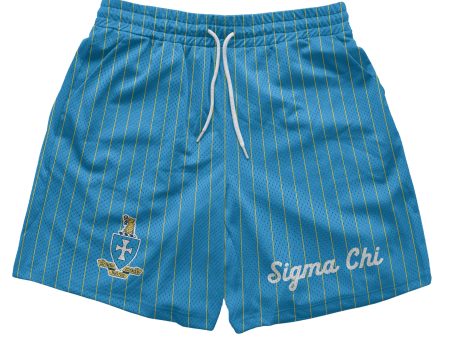 Sigma Chi - Pinstripe Fundamental Short For Discount