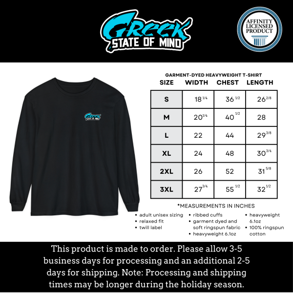 Zeta Tau Alpha Graphic Long Sleeve | Summer Slam Discount