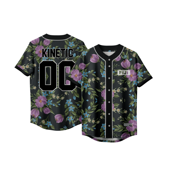 Phi Gamma Delta - Midnight Bloom Baseball Jersey For Discount