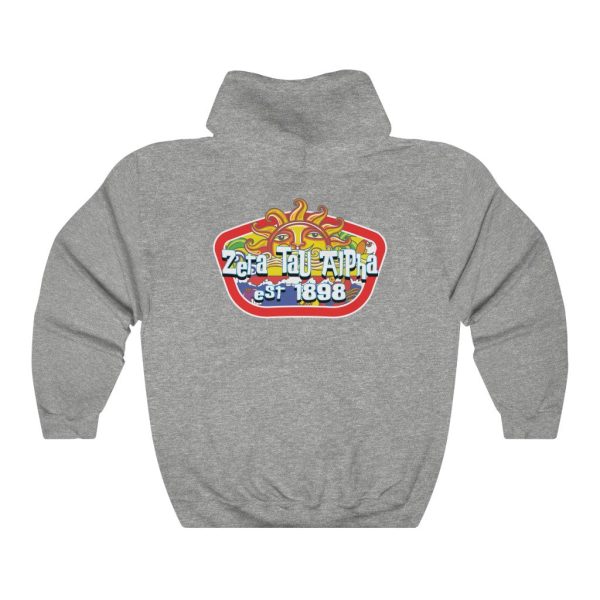 Zeta Tau Alpha Graphic Hoodie | Summer Sol For Discount