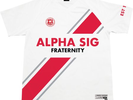 Alpha Sigma Phi - Home Team Soccer Jersey Online Sale