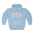 ZTA Printed Letters | Peach Sunrise Hoodie Online Sale