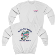 Alpha Tau Omega Graphic Crewneck Sweatshirt | Alligator Skater For Cheap