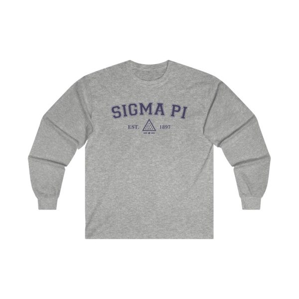 Sigma Pi Graphic Long Sleeve T-Shirt | Campus Original Cheap