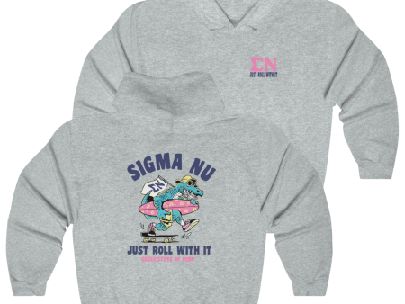 Sigma Nu Graphic Hoodie | Alligator Skater Hot on Sale