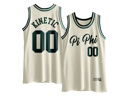 Pi Beta Phi - Buttercream Basketball Jersey Sale