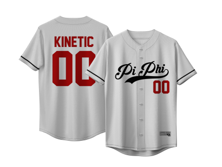 Pi Beta Phi - Classic Ballpark Red Baseball Jersey Online Sale