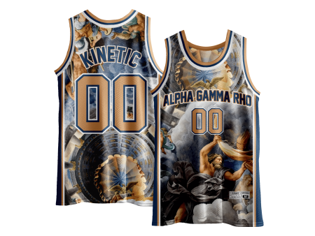 Alpha Gamma Rho - NY Basketball Jersey Online now