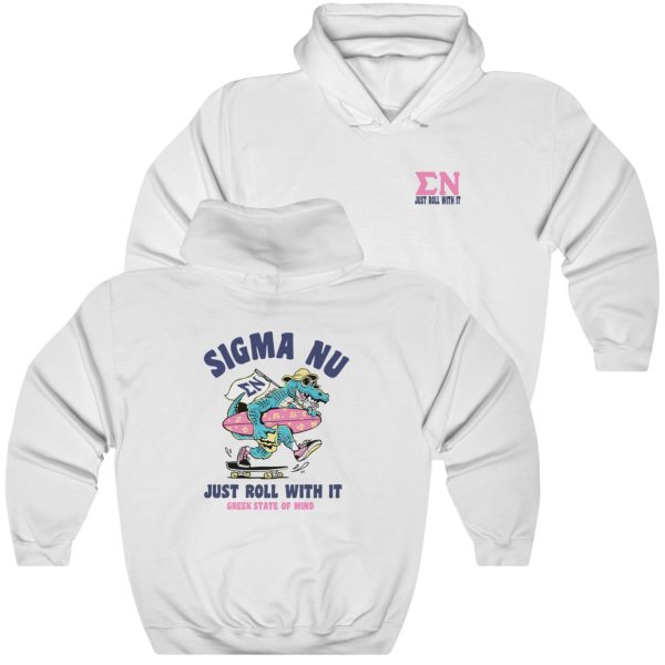 Sigma Nu Graphic Hoodie | Alligator Skater Hot on Sale