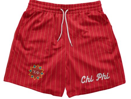 Chi Phi - Pinstripe Fundamental Short Fashion