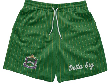 Delta Sigma Phi - Pinstripe Fundamental Short Online now