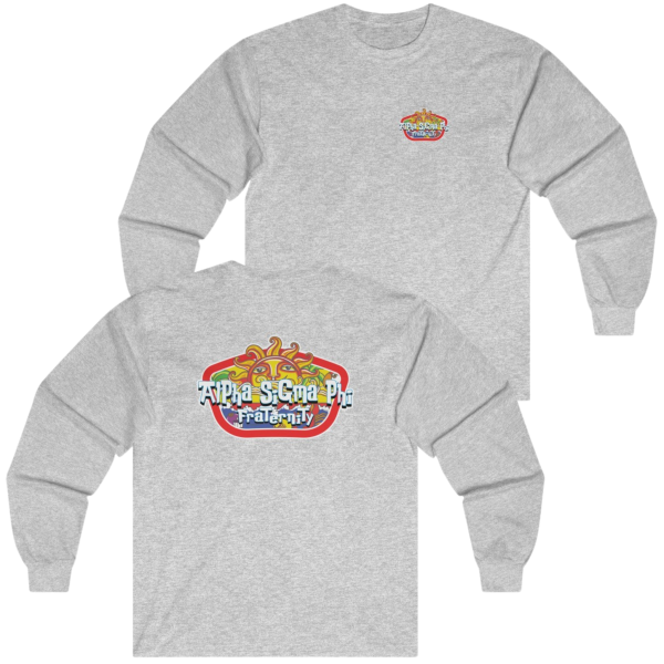 Alpha Sigma Phi Graphic Long Sleeve | Summer Sol Supply