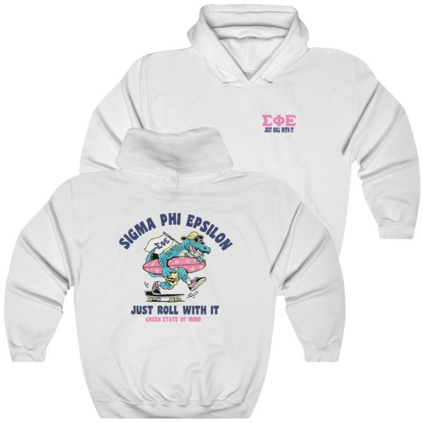 Sigma Phi Epsilon Graphic Hoodie | Alligator Skater Sale