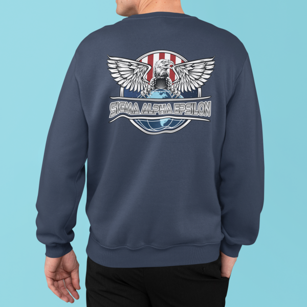 Sigma Alpha Epsilon Graphic Crewneck Sweatshirt | The Fraternal Order on Sale