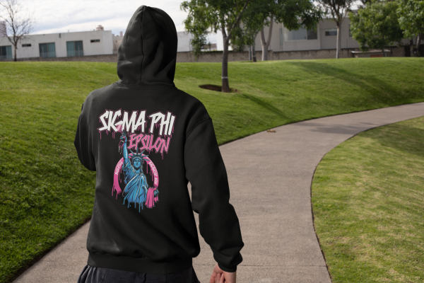 Sigma Phi Epsilon Graphic Hoodie | Liberty Rebel Online Sale