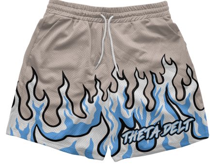 Theta Delta Chi - Flames Fundamental Short For Discount