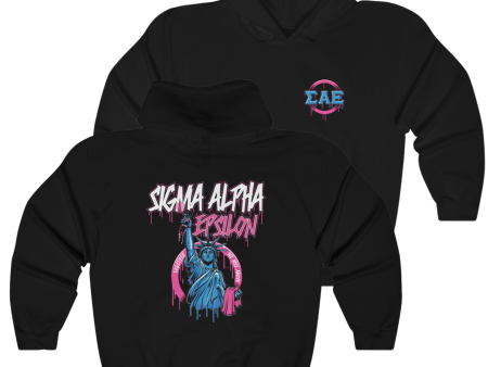 Sigma Alpha Epsilon Graphic Hoodie | Liberty Rebel Hot on Sale