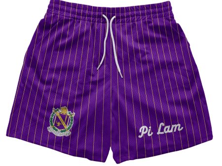 Pi Lambda Phi - Pinstripe Fundamental Short Online Hot Sale