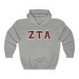 ZTA Printed Letters | Buffalo Plaid Hoodie Fashion