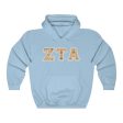 ZTA Printed Letters | Nova Plaid Hoodie For Cheap