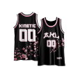 Alpha Kappa Lambda - Black Cherry Basketball Jersey Fashion