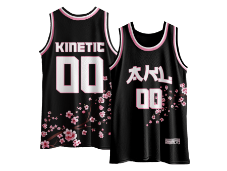 Alpha Kappa Lambda - Black Cherry Basketball Jersey Fashion