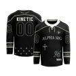 Alapha Sigma Phi - Chrome Paisley Hockey Jersey Fashion