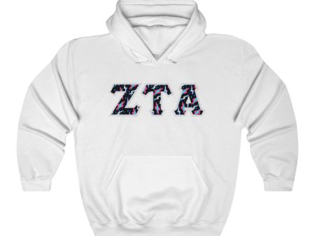 ZTA Printed Letters | Bayside Black Hoodie Sale