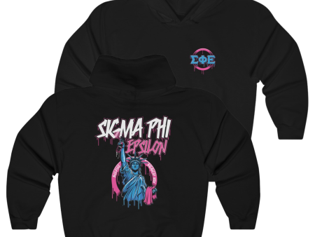 Sigma Phi Epsilon Graphic Hoodie | Liberty Rebel Online Sale