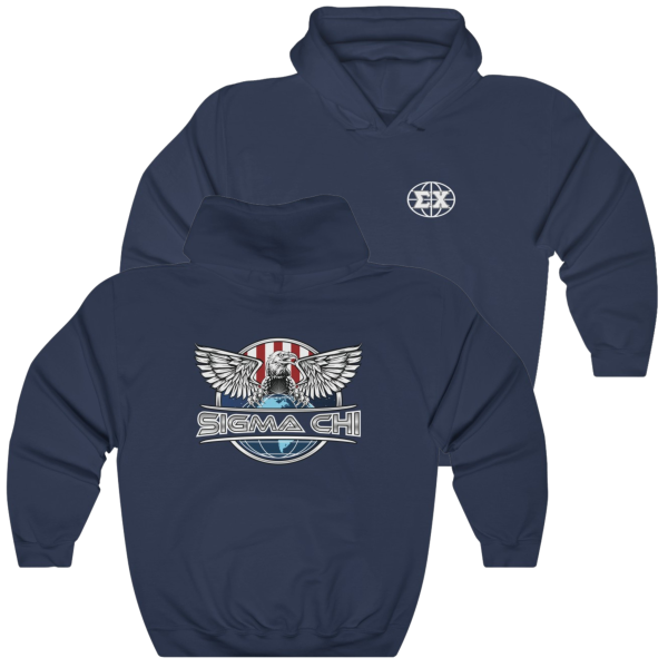 Sigma Chi Graphic Hoodie | The Fraternal Order Supply