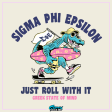 Sigma Phi Epsilon Graphic Hoodie | Alligator Skater Sale