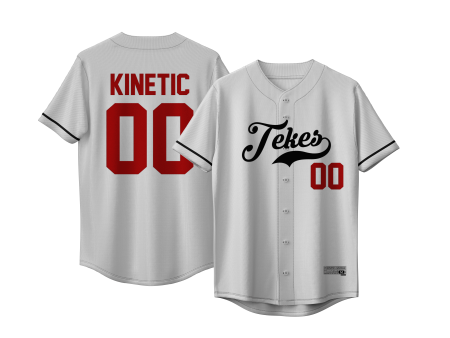 Tau Kappa Epsilon - Classic Ballpark Red Baseball Jersey on Sale