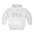 ZTA Printed Letters | Pastel Tie-Dye Hoodie Online Hot Sale