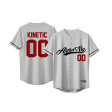 Alpha Sigma Phi - Classic Ballpark Red Baseball Jersey For Discount