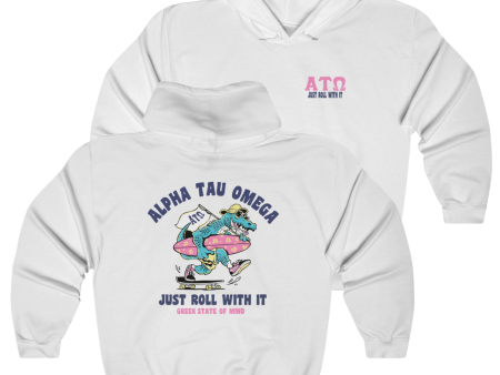 Alpha Tau Omega Graphic Hoodie | Alligator Skater Online Sale