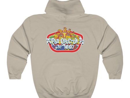 Alpha Omicron Pi Graphic Hoodie | Summer Sol Cheap