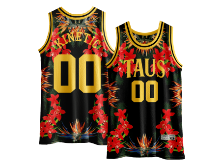 Alpha Tau Omega - Orchid Paradise Basketball Jersey Hot on Sale