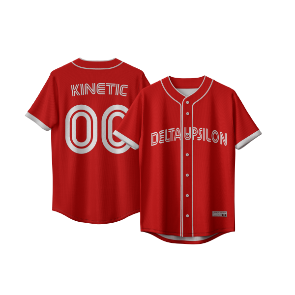 Delta Upsilon - Warrior Baseball Jersey on Sale