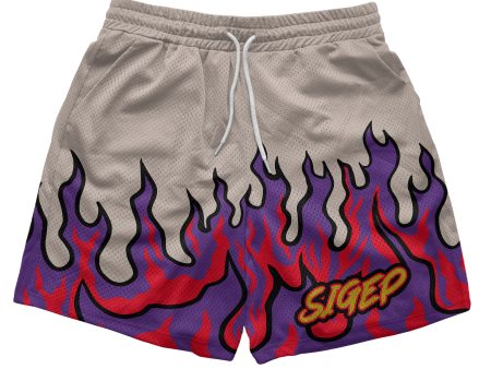 Sigma Phi Epsilon - Flames Fundamental Short Online Hot Sale