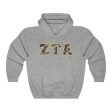 ZTA Printed Letters | Camouflage Hoodie Supply