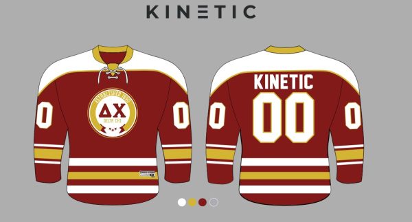 Custom Delta Chi Hockey Jersey - Sublimation Print Discount