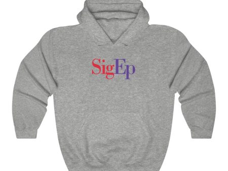 SigEp Printed Letters | Classic SigEp Hoodie For Sale