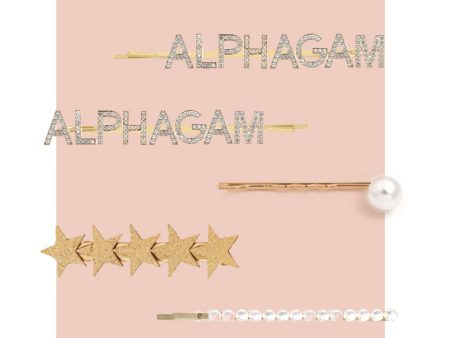 Alpha Gamma Delta Sorority Hair Clips Online Hot Sale