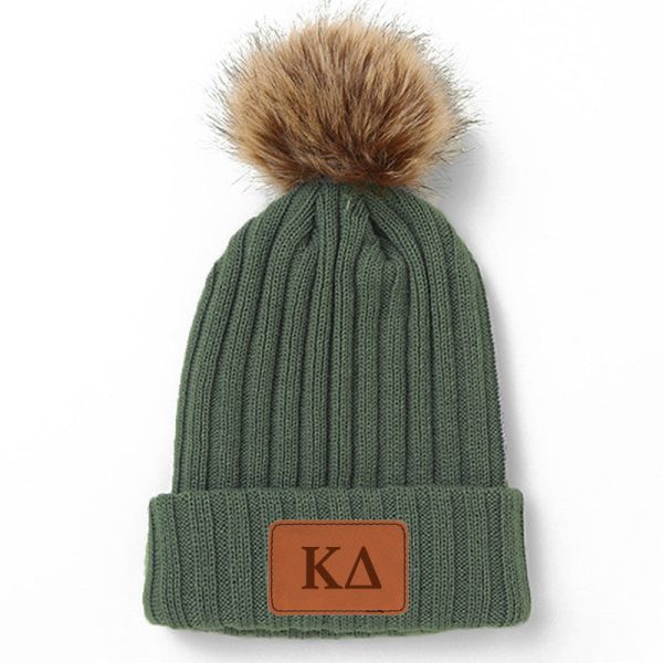 Kappa Delta Pom Pom Beanie Hat Discount