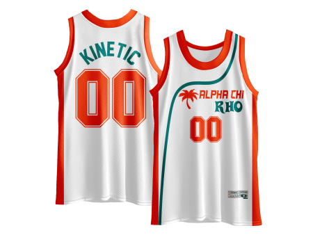 Alpha Chi Rho - Tropical Basketball Jersey For Sale